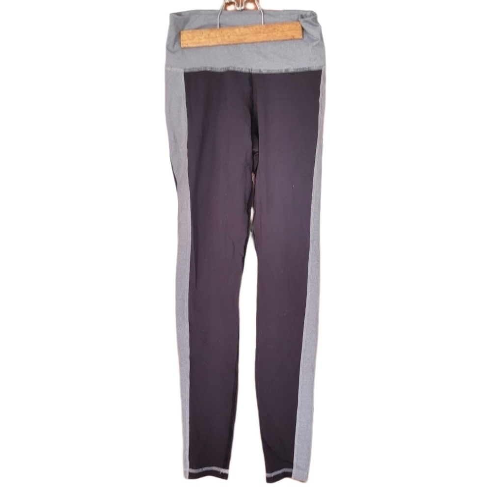 Adidas Black Activewear Leggings with Grey Trim Size XS